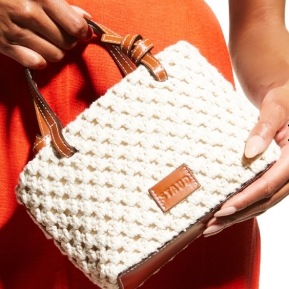 STAUD | RIA Crochet Bag - Picture 3 of 5